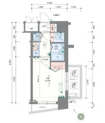 武蔵小山駅 徒歩8分 7階の物件間取画像